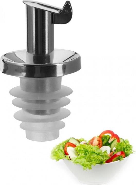 Actual product image Westmark Pourer "Inox oil special", silicone cork (433.83 ml)