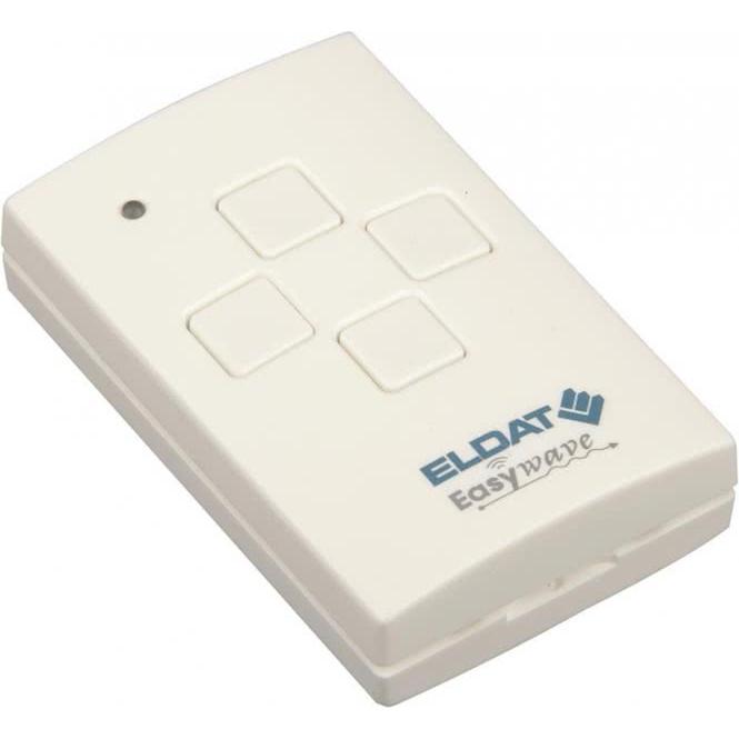 Eldat Minihandsender RT30E5004-01-02K 4-Kanal signalweiss RAL9003, Automatisierung