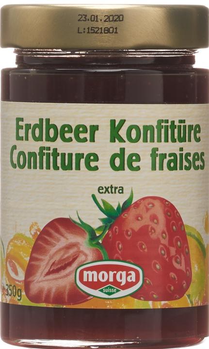 Image du produit Morga Confiture de fraises (350 g)