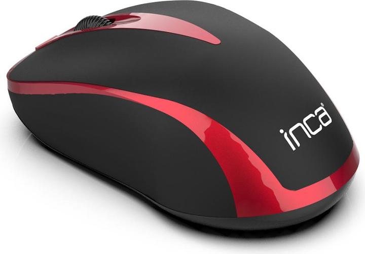 Productafbeelding Inca Muis IWM-221RSK Nano USB, Draadloos, 1000 DPI, RT/SW retail (Draadloze)