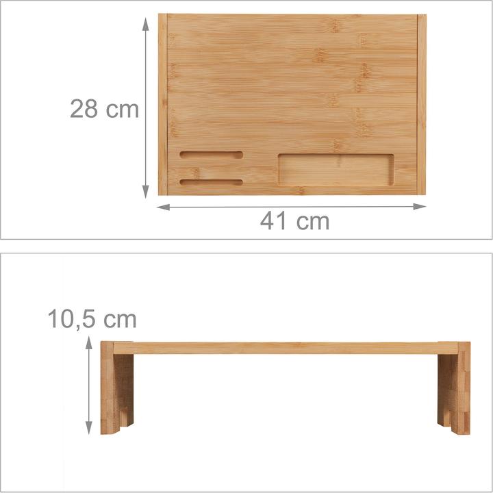 Image du produit Relaxdays Support de moniteur