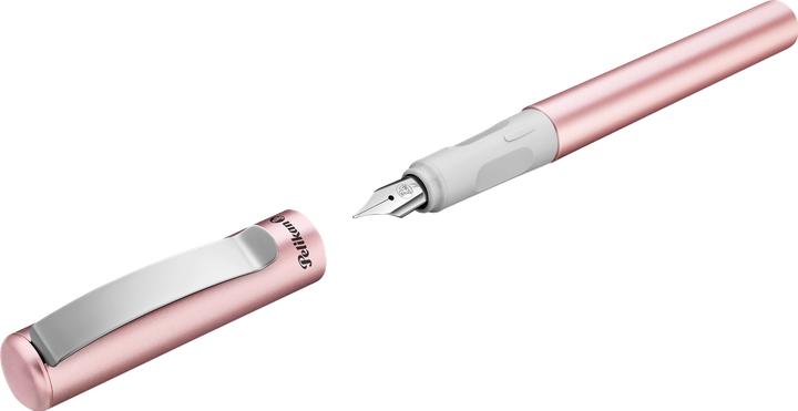 Produktbild Pelikan Füller Pina Colada rose metallic 1+1 TP/FS blau Faltschachtel (Rosé metallic, 1 x)