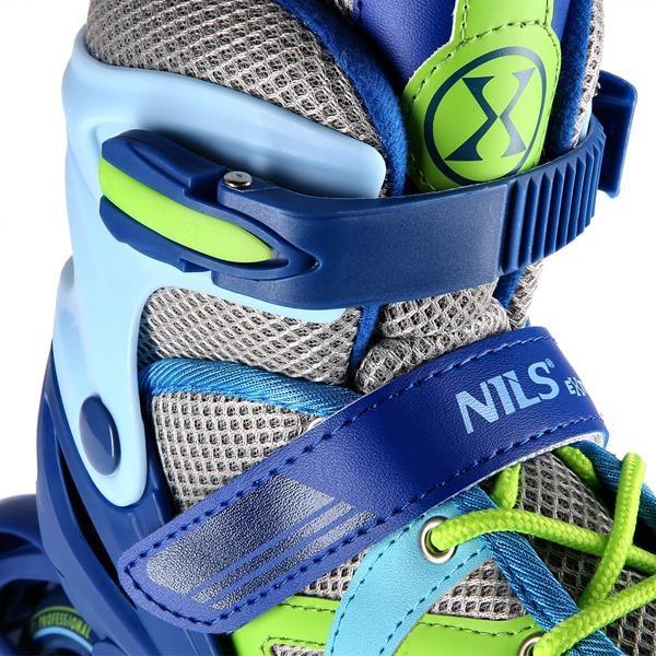 Image du produit Nils NJ1828A BLEU-VERT TAILLE M. S(31-34) EXTREME INLINE SKATES (33)