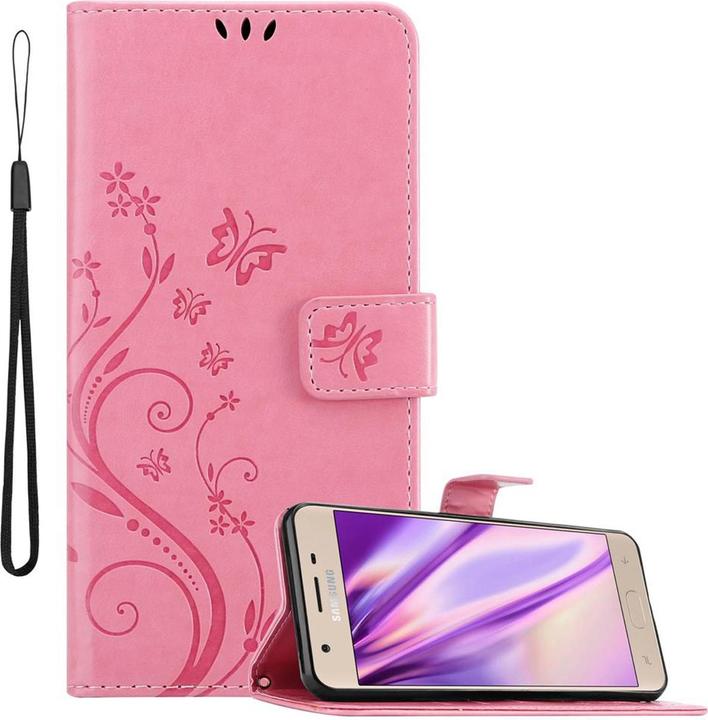 Produktbild Cadorabo Flower Book Cover (Samsung Galaxy J3 (2018))