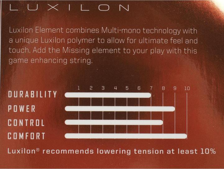 Actual product image Wilson ELEMENT 125 SET