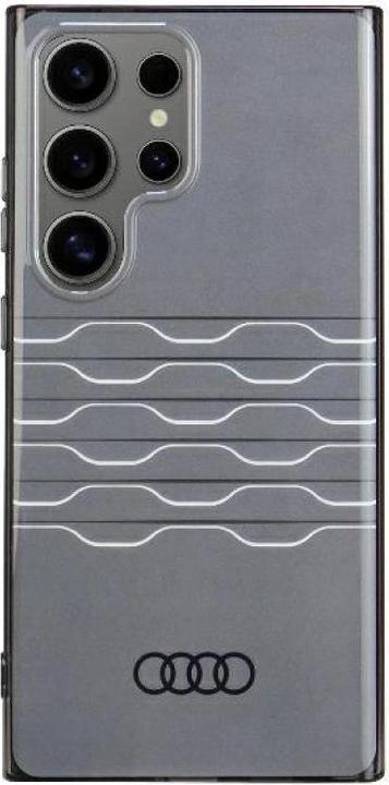 Actual product image Audi IML Geometric Pattern Case S928 czarny/black hardcase AU-IMLU-A6/D3-BK (Samsung Galaxy S24 Ultra)