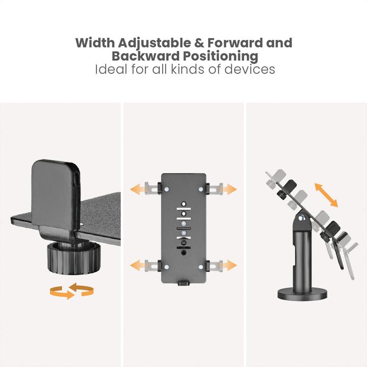 Image du produit Roline Support universel pour terminaux de cartes de crédit, pivotant et inclinable (Tables)