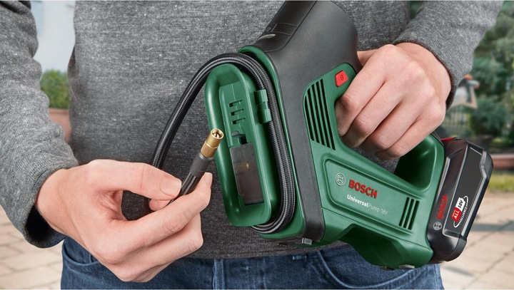 Actual product image Bosch Home & Garden Home and Garden Battery Air Compressor UniversalPump 18V 10.3 bar (10.30 bar)