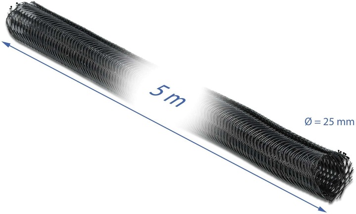 Actual product image Delock Braided hose (Cable conduit, 500 cm)