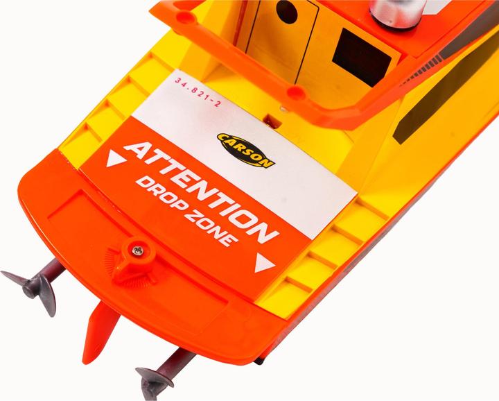 Actual product image Carson RC Boot Rescue 2.4G 100% RTR