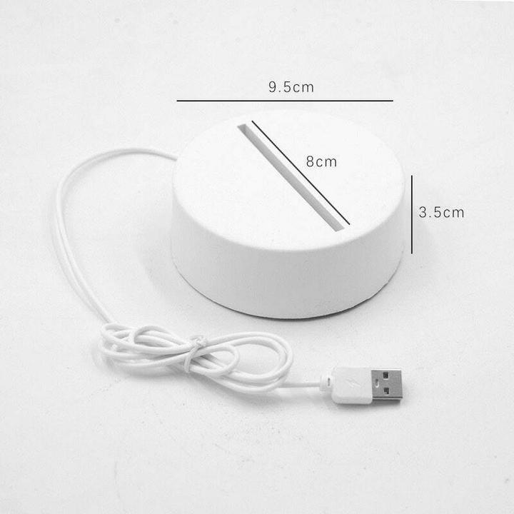 Actual product image JTI 3D LED lamp - Eiffel Tower