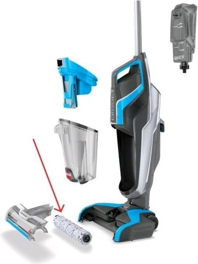 Image du produit Bissell Rouleau de brosses pour sols durs en bois pour Crosswave