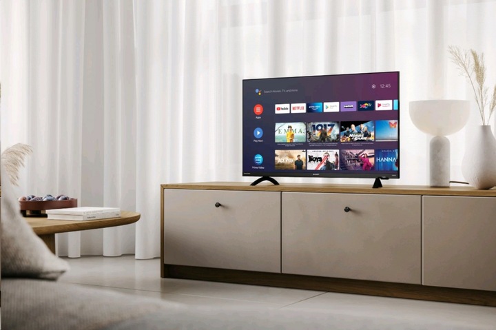 Produktbild Sharp TV 32" Italia HD Smart Wifi HDMI Dvbt2 Dvbs2 Android Frameless (32", LED, HD ready, 2021)