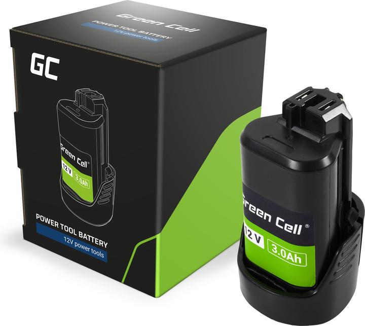 GreenCell PTBO12V3 cordless tool battery / charger (12 V)