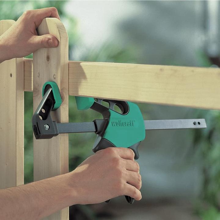 Actual product image wolfcraft 1 EHZ - One-handed clamp Easy 75/300mm (300 mm)