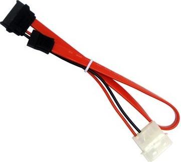 Image du produit Delock SATA Slimline socket (30 cm, SATA III)