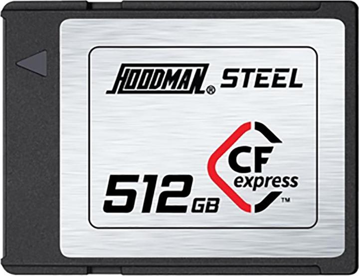 Actual product image Hoodman CFexpress Card Type B 512GB 1700/1400MB/s (512 GB, CFexpress type B)