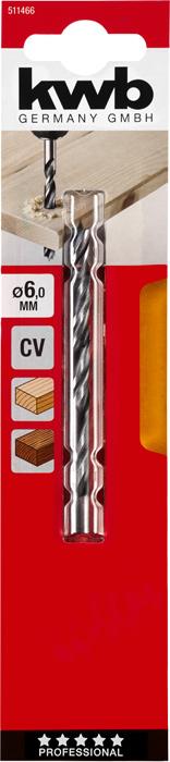 Image du produit kwb Mèches hélicoïdales à bois (6 mm)