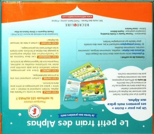 Produktbild Le petit train des Alphas : je forme mes premiers mots (Französisch, Claude Huguenin, 2022)