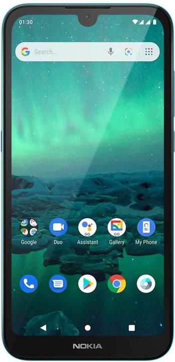 Produktbild Nokia 1.3 (16 GB, Cyan Green, 5.71", Dual SIM, 4G)