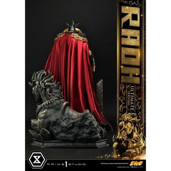 Actual product image Prime 1 Studio Fist of the North Star statuette 1/4 Raoh Ultimate Version 79 cm