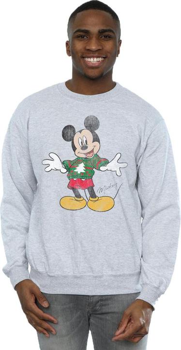Produktbild Disney Mickey Mouse Christmas Jumper Sweatshirt (S)
