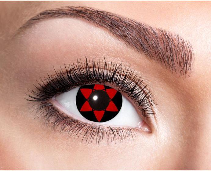 Actual product image Eyecatcher Coloured contact lenses MANGA | 3-month lenses (Red)