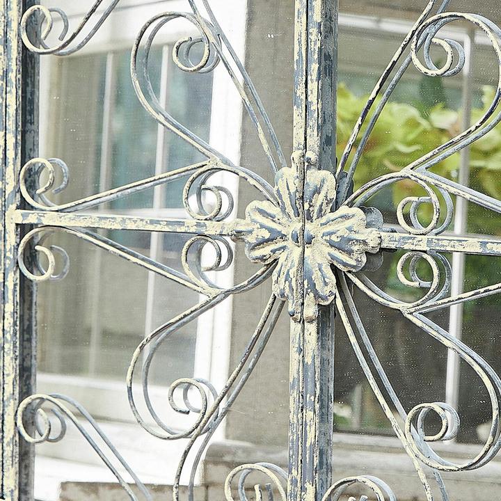 Actual product image Loberon Mirror Bairnsdale antique grey (61.50 x 86.50 cm)