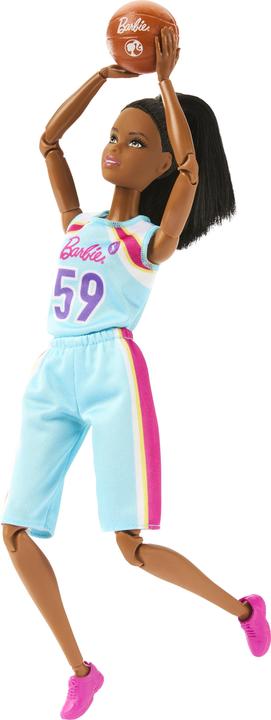 Image du produit Barbie Poupée joueuse de basket-ball Made to Move