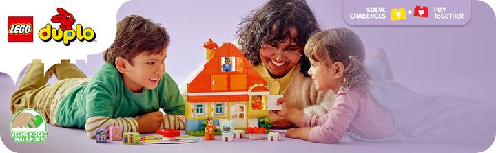 Image du produit LEGO La maison familiale de Bluey avec jeu de mémoire (10459)