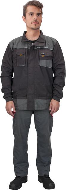 Actual product image VITO Comfort Plus Working Jacket Grey Size Xxl (XXL)