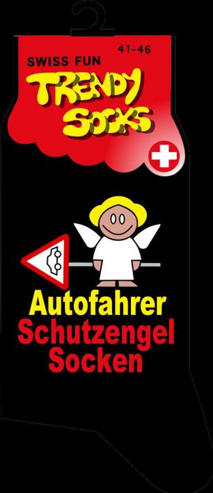 Produktbild Trendcompany Socken Autofahrer Schutzengel (41 - 46)