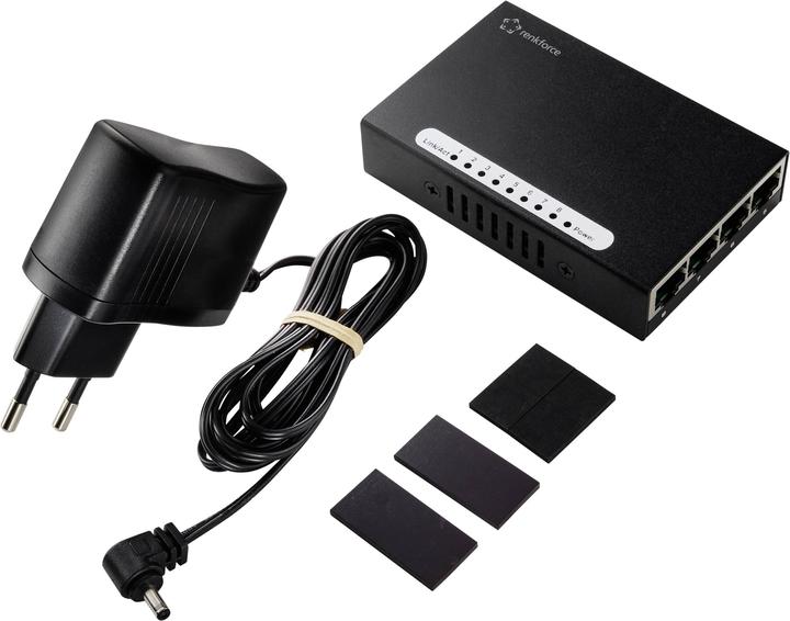 Productafbeelding Renkforce Netwerkschakelaar RF ES 208 8-poorts Gigabit Ethernet (8 ports)