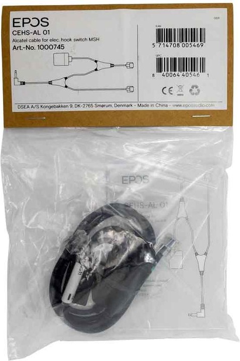 Actual product image EPOS SENNHEISER CEHS-AL 01 adapter-cable ALCATEL IP touch 8- and 9-series