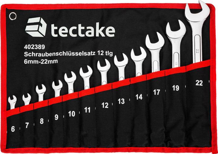 Produktbild tectake Schraubenschlüssel Set