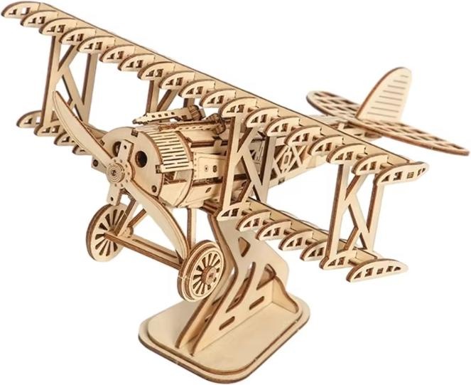 Produktbild Homava 3D Holzbausatz Flugzeug (105 Teilig)