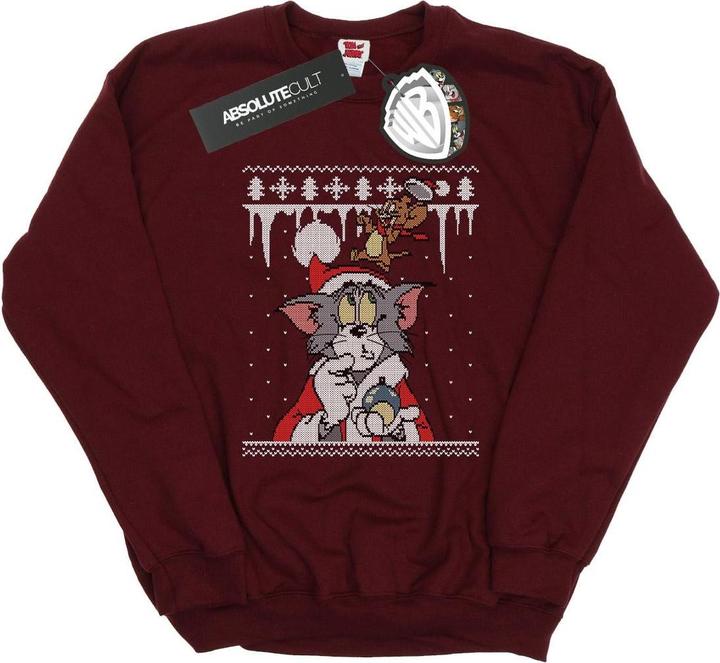 Produktbild Tom & Jerry Christmas Fair Isle Sweatshirt (M)