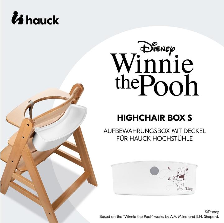 Actual product image Hauck Highchair Box S Pooh White