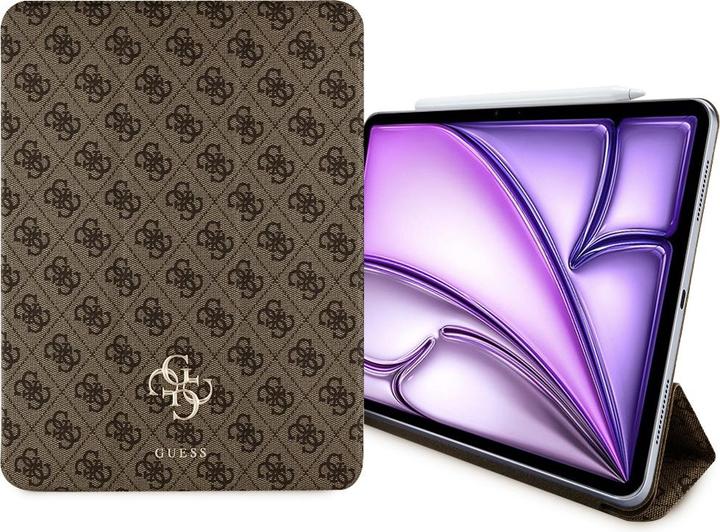 Immagine prodotto Guess 4G Big Logo Magnetic Case für Apple iPad Air 13 (2024) - brown (Apple iPad Air 13 2024, Apple iPad Air 13 2025, Apple iPad Air 13 2026)