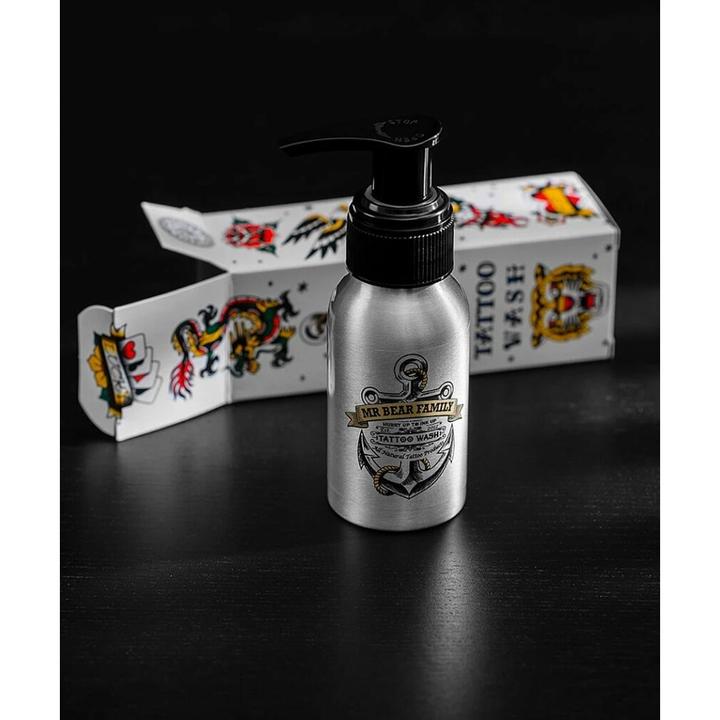 Produktbild Mr. Bear Family Tattoo Wash (50 ml, Flüssiges Shampoo)