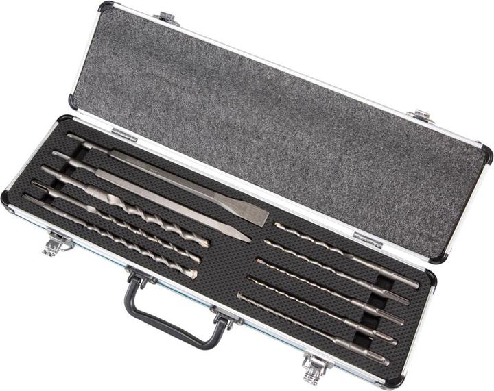 Actual product image Makita SDS-PLUS Bohrer- und Meisselset 10 tlg. SDS-PLUS • Bohrer und Meissel • 10 teilig