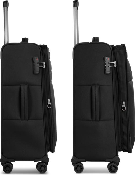 Immagine prodotto Worldpack Carrello Chicago a 4 ruote M 67 cm con piega ad espansione (65 l)