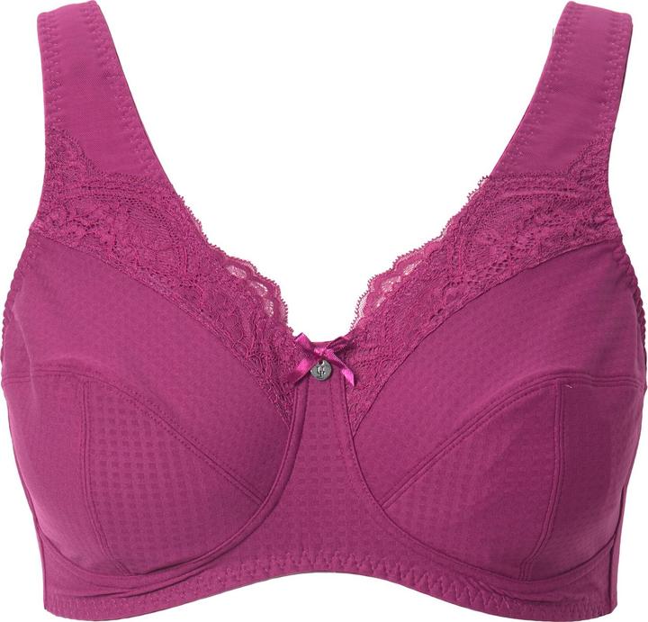 Produktbild Ulla Popken Entlastungs-BH, ohne Bügel, Spitze, Cup C - G (110 C)
