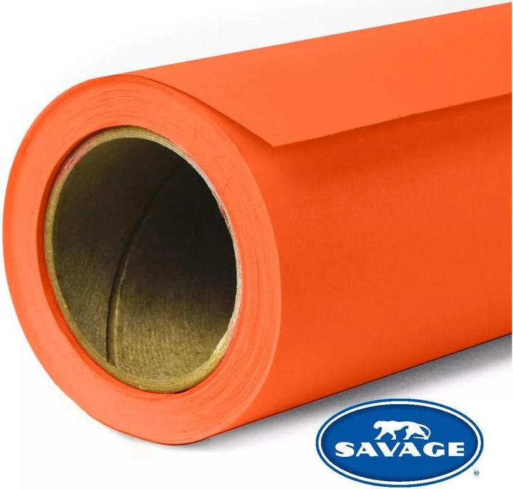 Produktbild Savage Hintergrund Papier 2.72 x 11m Tangelo (272 cm, 1100 cm)