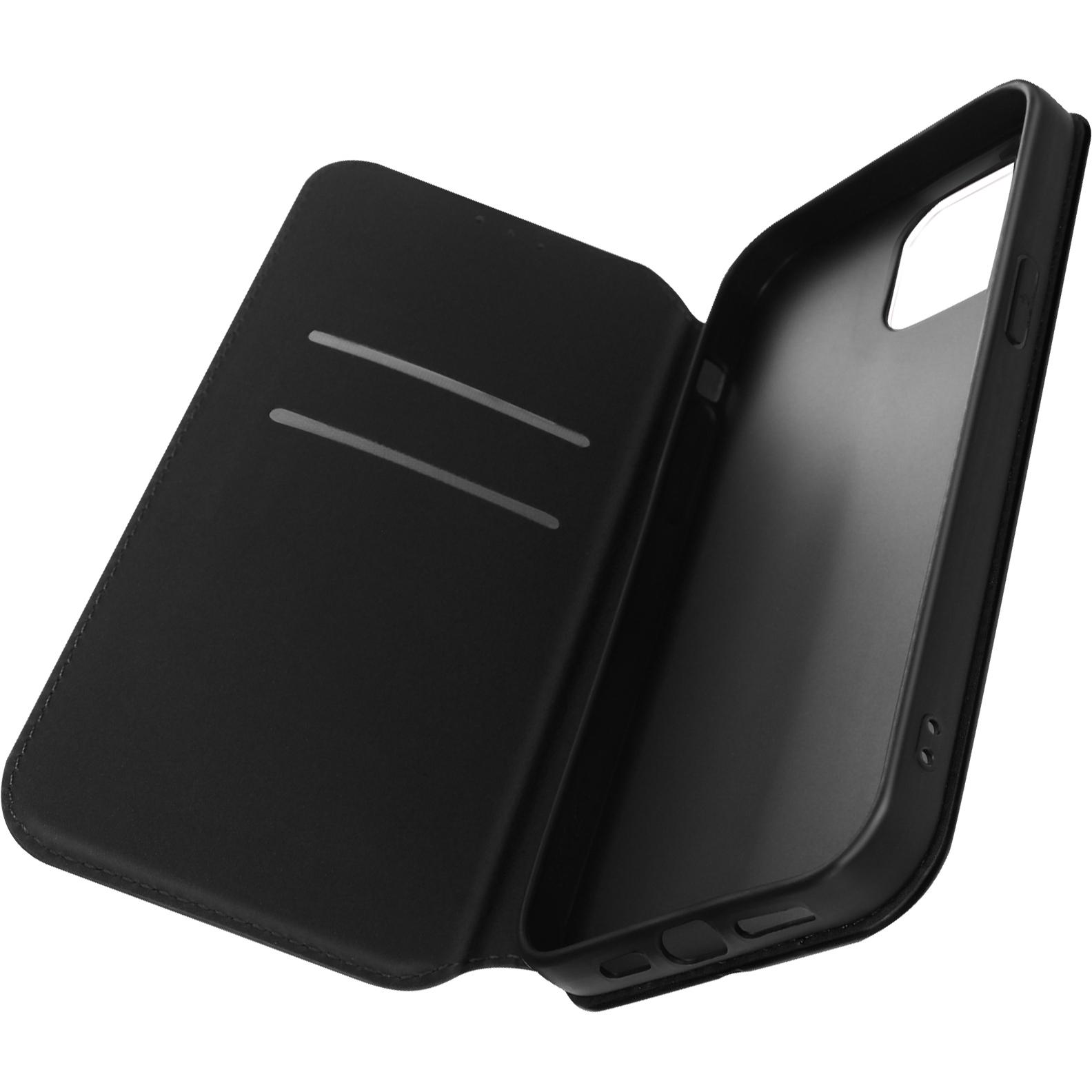 Avizar Classic Edition Klappetui Series (Apple iPhone 14), Smartphone Hülle, Schwarz