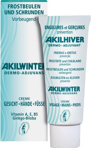 Produktbild Akileïne Dermo Akilwinter Creme Frostbeulen (Fusscrème & Fussgel, 75 ml)