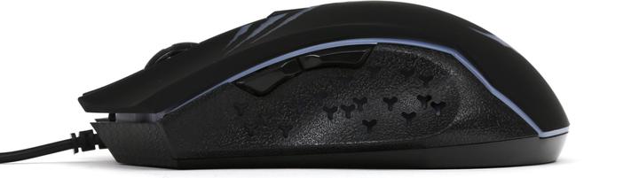 Actual product image Varr Gaming USB Mouse, Adjustable DPI (1200, 1800, 2400 or ), 6 Button with Scroll Wheel, LED 9 (Cable)