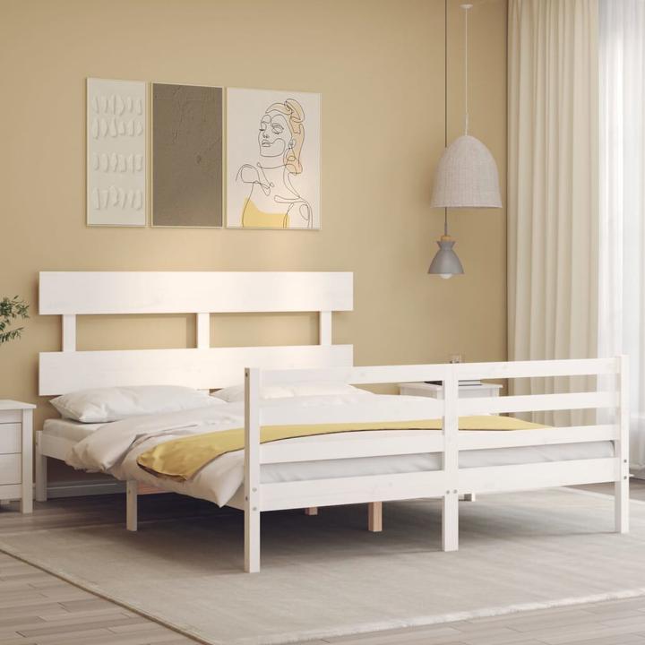 Produktbild vidaXL Bettrahmen (160 x 200 cm)
