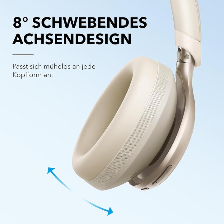 Actual product image soundcore Space One Over-Ear Kopfhörer (ANC, 40 h, Cable, Wireless)