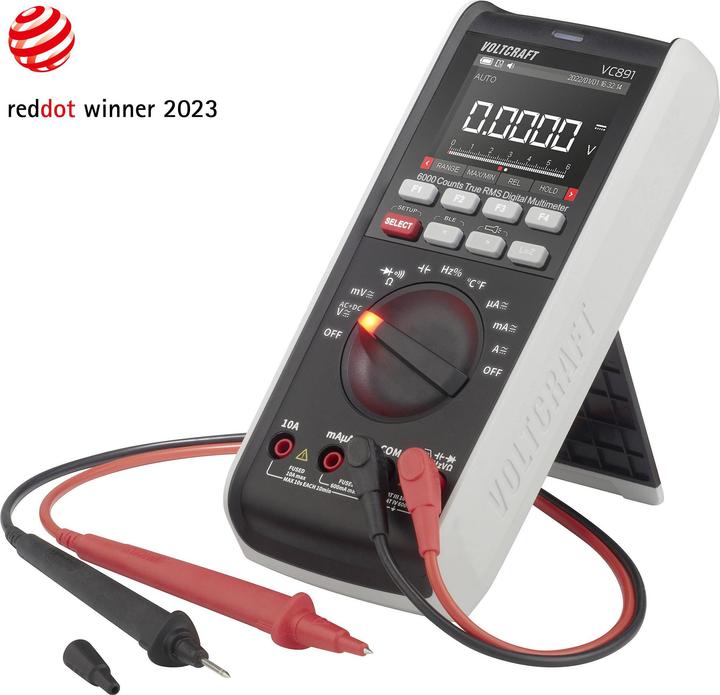 Produktbild Voltcraft VC891 Hand-Multimeter digital Datenlogger CAT III 1000 V, CAT IV 600 (CAT IV 600V, CAT III 1000V)